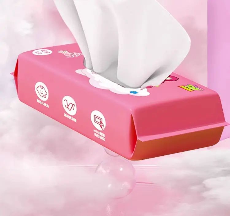 Mini Baby Wipes Disposable Portable Pocket Water Wipes Baby Skin Care Wet Tissue Travel Children Baby Hand & Face Baby Sanitizing Cleansing/Moisturising Wipes For Fresh
